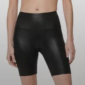 Marc New York Leather Look Biker Short, Size M